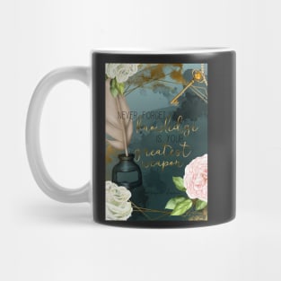 Knowledge is your greatest weapon Mug